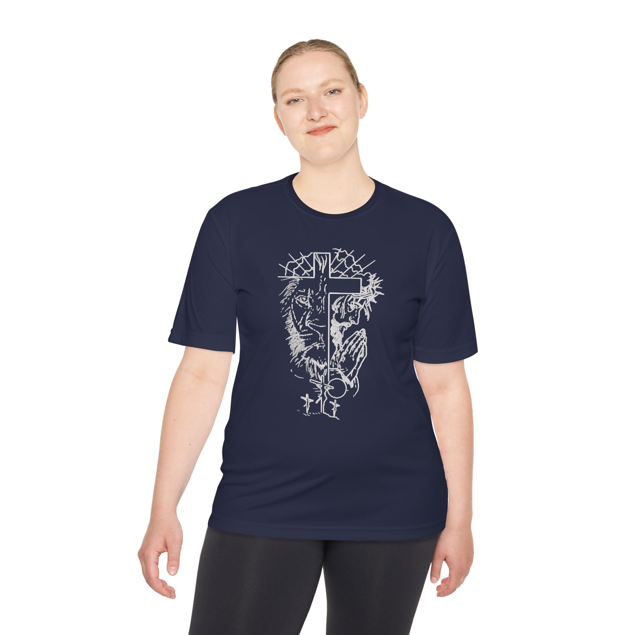 Christian Cross Tee — 'It Is Finished' John 19:30 Graphic Shirt