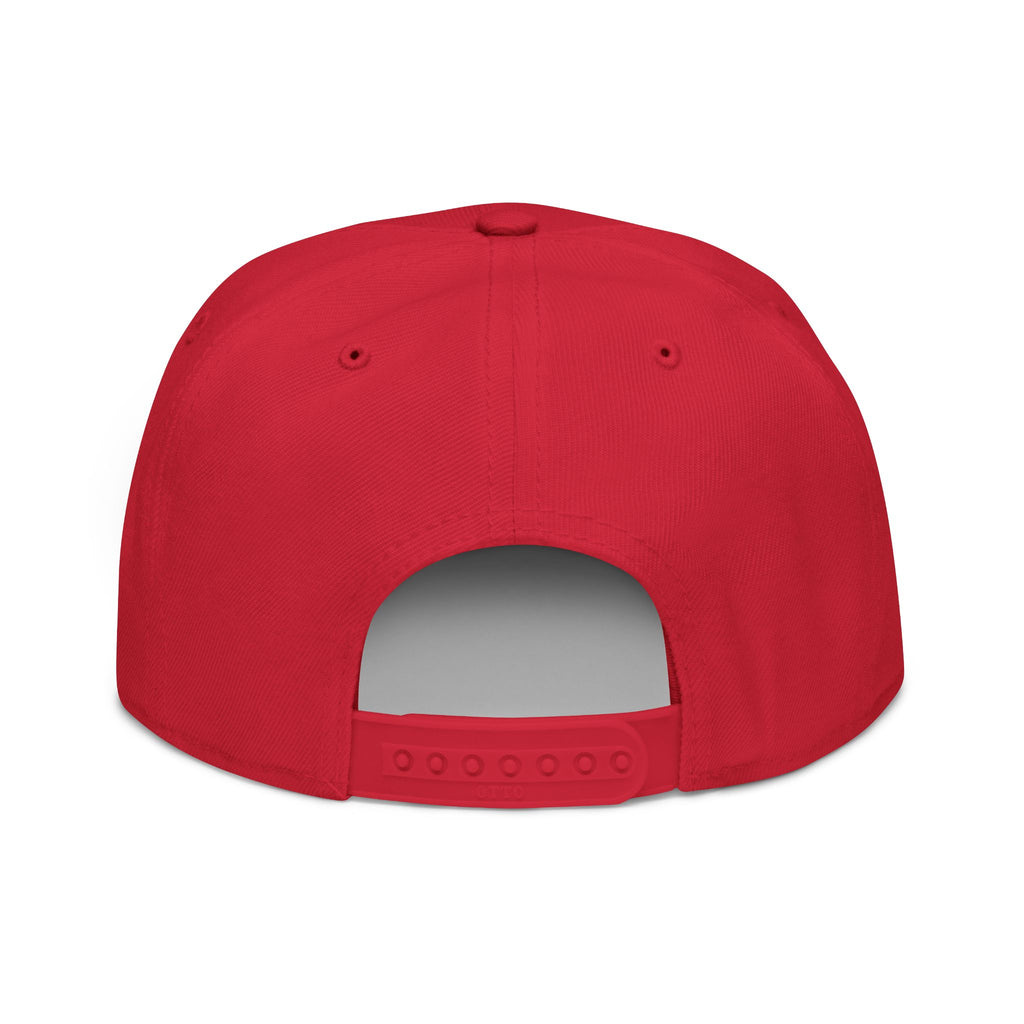 Embroidered 'Insomnia' Snapback Hat — Distressed Text Urban Cap