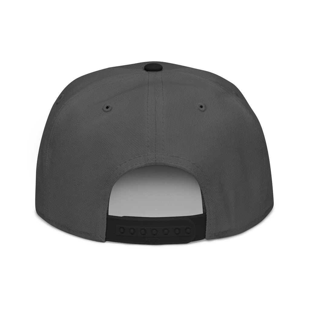 Embroidered 'Insomnia' Snapback Hat — Distressed Text Urban Cap