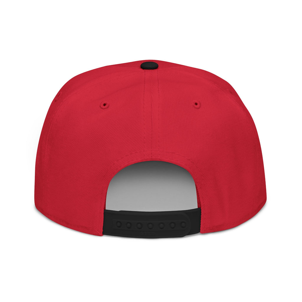 Embroidered 'Insomnia' Snapback Hat — Distressed Text Urban Cap