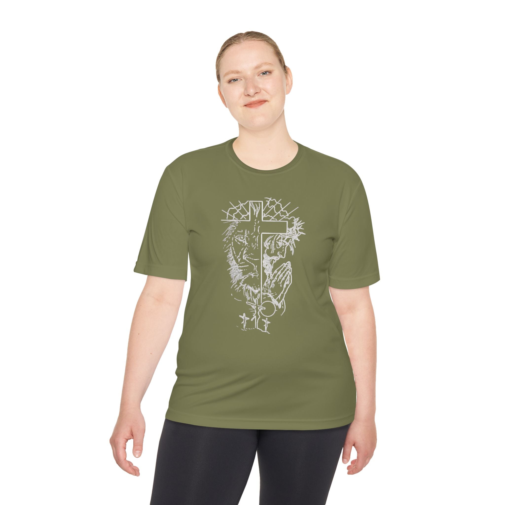 Christian Cross Tee — 'It Is Finished' John 19:30 Graphic Shirt