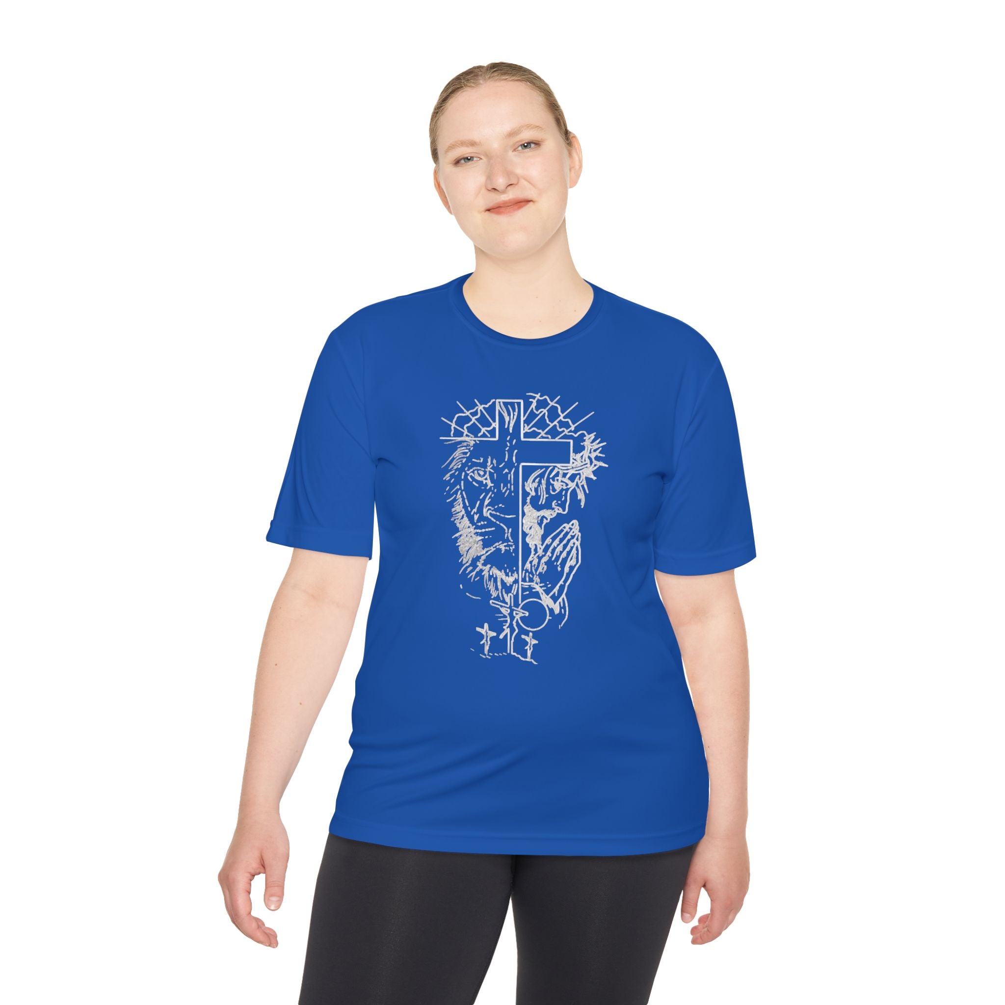 Christian Cross Tee — 'It Is Finished' John 19:30 Graphic Shirt