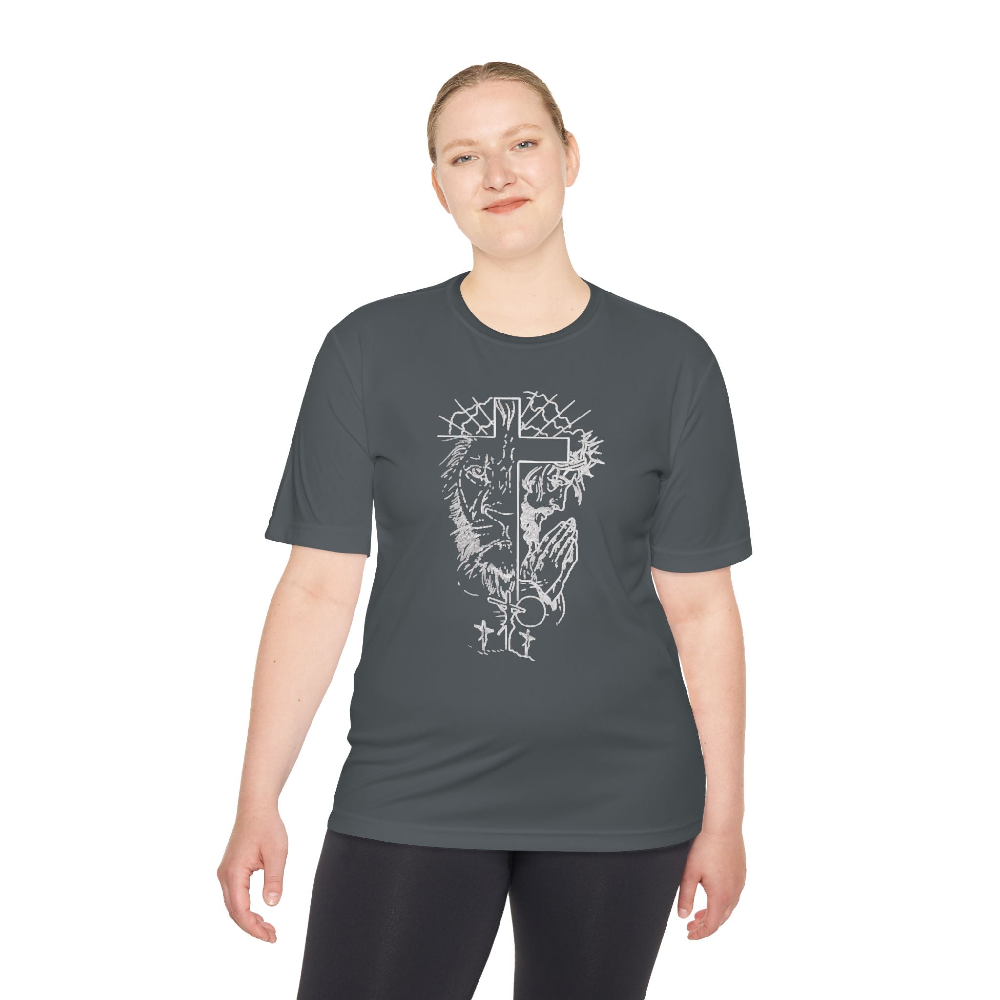 Christian Cross Tee — 'It Is Finished' John 19:30 Graphic Shirt