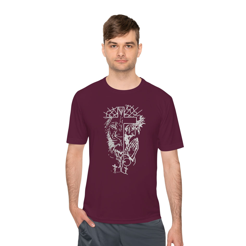 Christian Cross Tee — 'It Is Finished' John 19:30 Graphic Shirt
