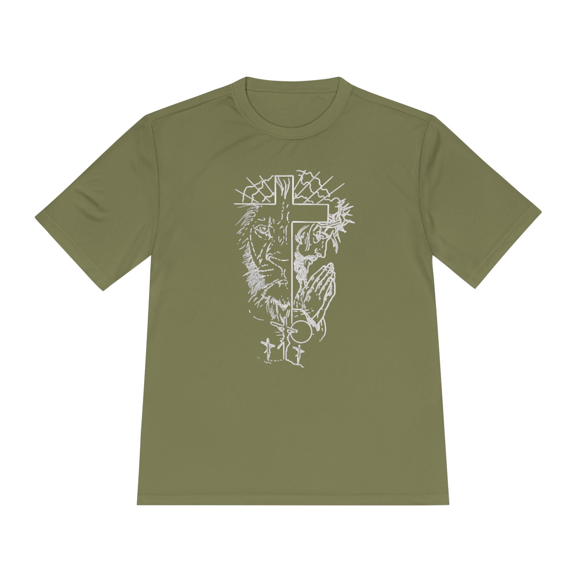 Christian Cross Tee — 'It Is Finished' John 19:30 Graphic Shirt