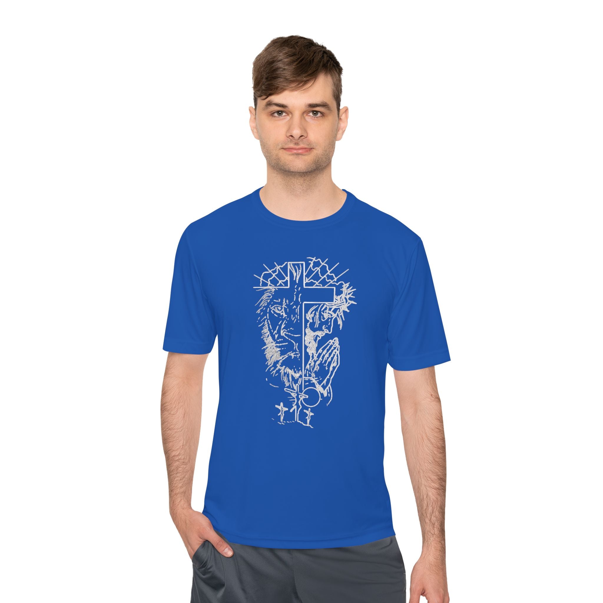 Christian Cross Tee — 'It Is Finished' John 19:30 Graphic Shirt